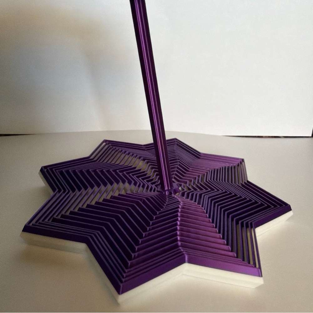 Purple Star-Shaped Kids Puzzle
